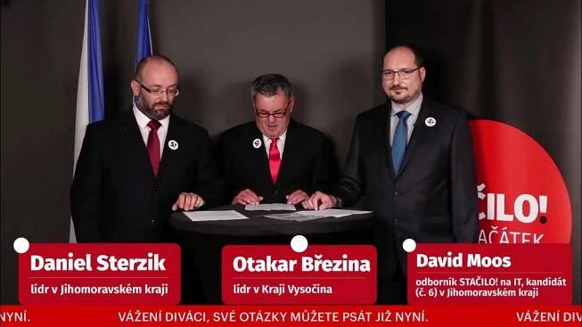 STAČILO! Jak to je? Daniel Sterzik - Otakar Březina - David Moos