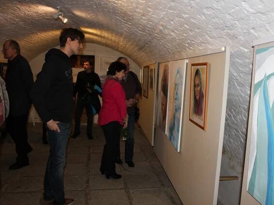 Výtvarníci Milevska a okolí vystavují v Galerii M