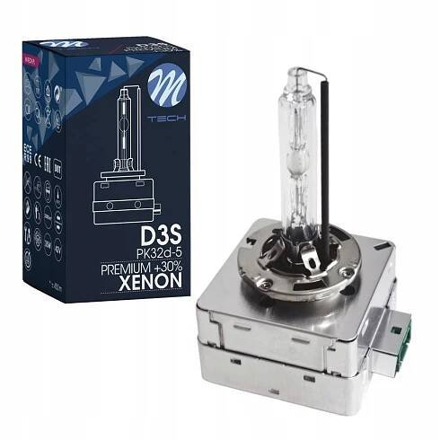 D3S XENON PREMIUM PLUS 30% VLÁKNO M-TECH 4300K HOMOLOGACE ECE