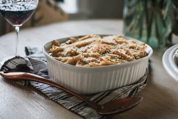 cauliflower mac and cheese - Abigail Albers