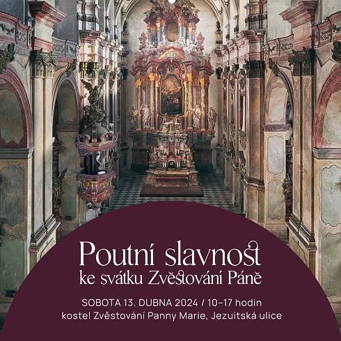 Poutní slavnost ke svátku Zvěstování Páně – Severočeská galerie výtvarného umění v Litoměřicích