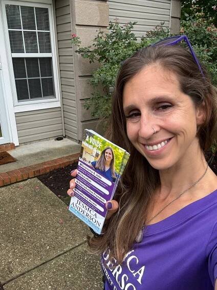 Jessica Anderson, Chad Green tops in fundraising last month