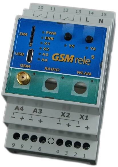 GSM relay - GSM-R5-DIN