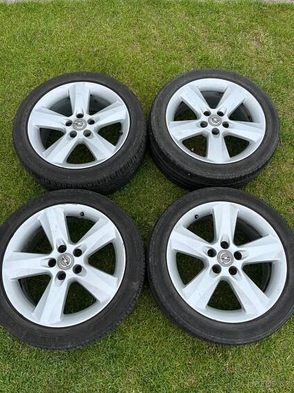 225/45 R17 Opel alu letní pneu - Třebíč