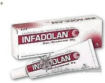 INFADOLAN DRM 1600IU/G+300IU/G UNG 100G II