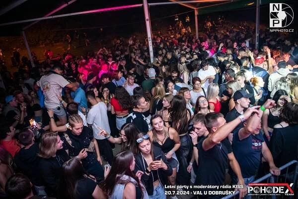 Letní párty s moderátory rádia KISS, 20.07.2024 - Val u Dobrušky | POHODEX TEAM