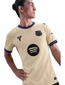 Pánský venkovní zápasový dres Nike FC Barcelona x Kobe 25/26 béžový