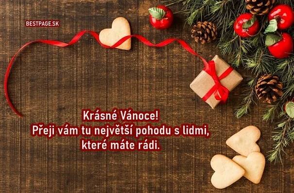 Vánoční přání - Texty, obrázky. Krásná vánoční přání 2025