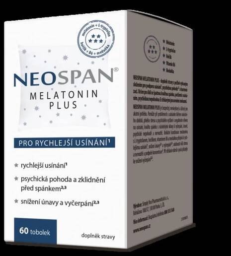 Neospan melatonin plus 60 tobolek