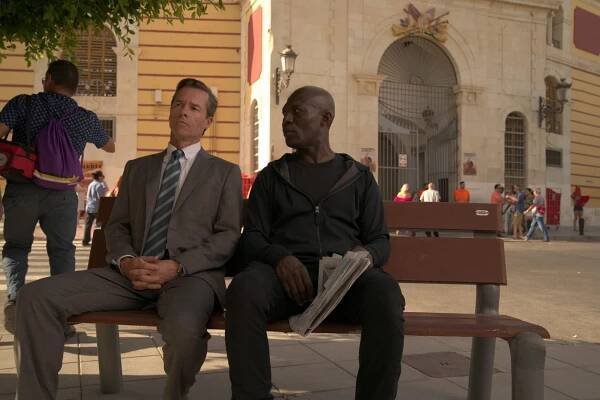 Domino - Z filmu - Guy Pearce, Eriq Ebouaney