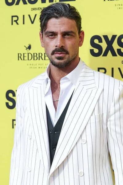 Michele Morrone attends the premiere of "Another Simple Favor" during the 2025 SXSW Conference and Festival on March 07, 2025 in Austin, Texas.