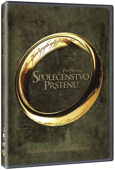 DVD Pán prstenů: Společenstvo prstenu (2001) 2 disky [Rozšířená edice]