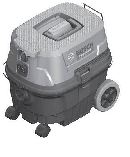 BOSCH PLYN 12-25 PL Professional Mokrosuchý extraktor