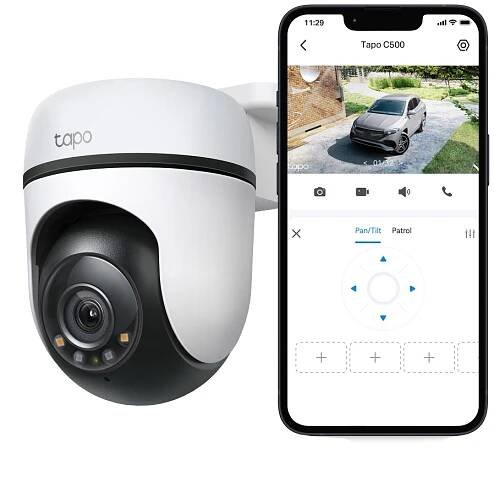 TP-Link Tapo TC41, Outdoor 2K Pan/Tilt Security WiFi kamera