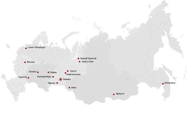 География деятельности