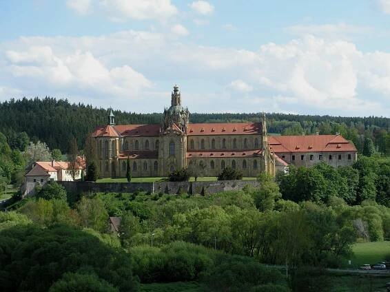 Exteriéry kláštera - Kladruby