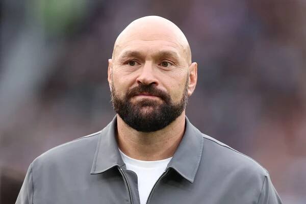 Headshot of Tyson Fury.