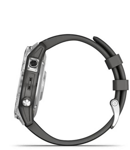 Garmin Epix Glass Silver/Gray Band