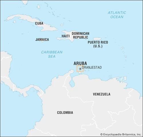 Aruba | History, Map, Flag, Population, Climate, & Facts | Britannica