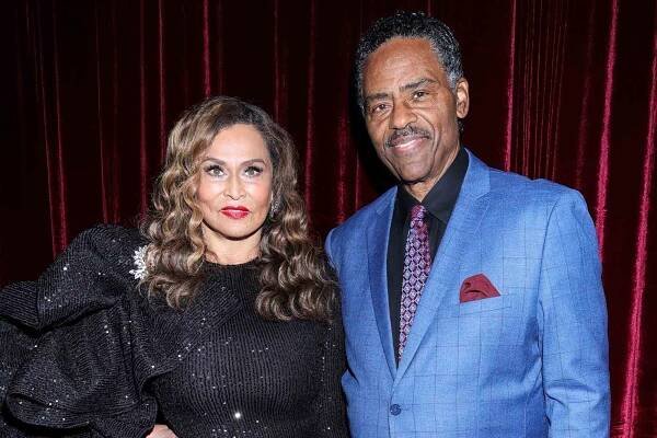 Tina Knowles-Lawson and Richard Lawson