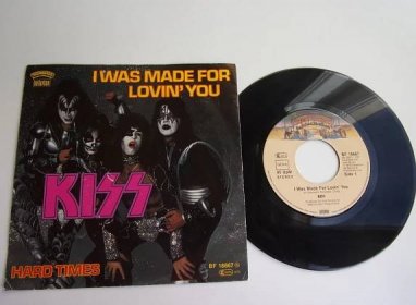 SP (Singl) KISS - I WAS MADE FOR LOVIN' YOU