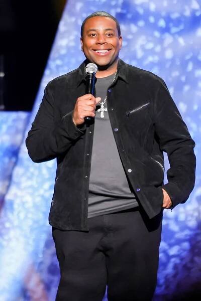  Kenan Thompson speaks onstage during Byron Allen Presents: The Comedy & Music Superfest on February 06, 2023 in Los Angeles, California. 