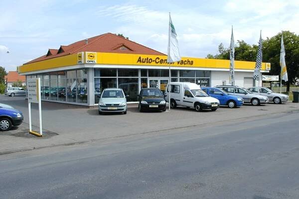 Fassade vom Autohaus Vacha