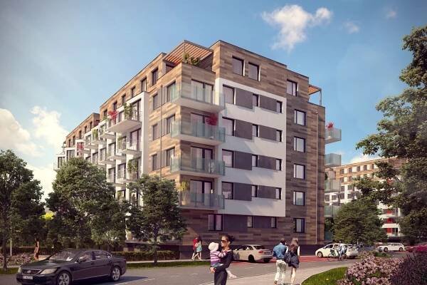 Kaskády Barrandov VII - družstevní byty v nové lokalitě Prahy 5