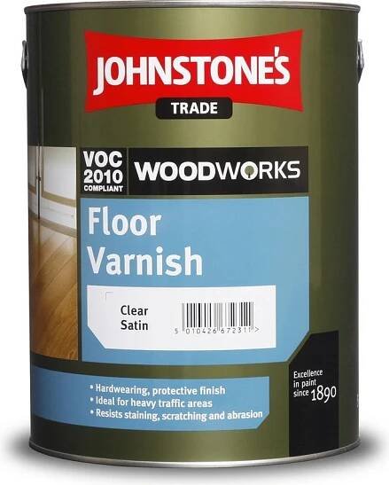 Johnstones Floor Varnish Satin - polomat 2,5 LL
