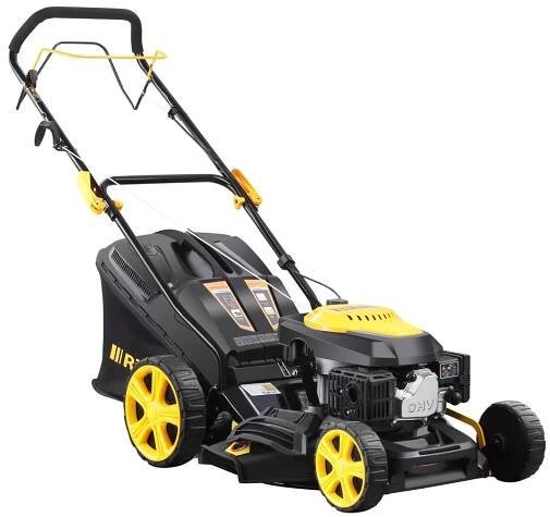 Travní sekačka Riwall RPM 4735 - multifunkční 4v1 s pojezdem