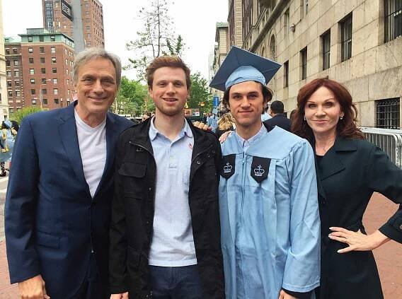 Marilu Henner personal images My son Nick Lieberman’s graduation from Columbia University in New York City on May 17, 2016