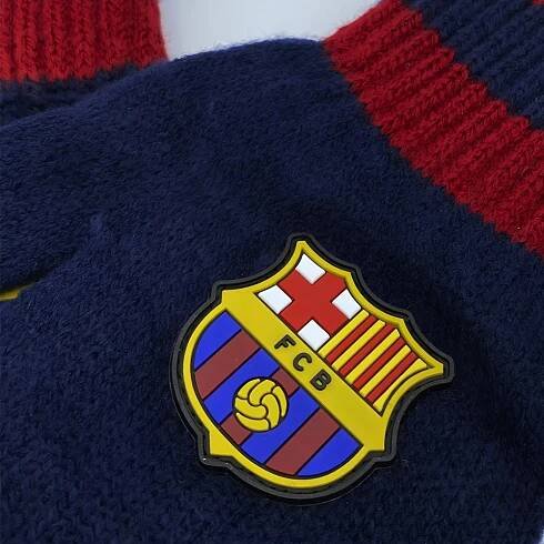 Protiskluzové rukavice FC Barcelona, modro-červené, L Stav balení originální