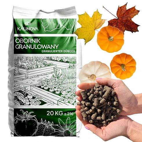 Granulovaný hovězí hnůj Přírodní podzimní hnojivo pro Trávy Tui 20 kg