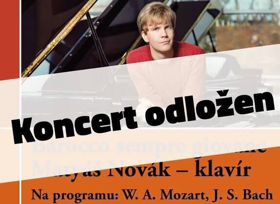 Koncert odložen na 26.11.