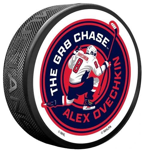 Mustang Alex Ovechkin #8 Washington Capitals The GR8 Chase Hockey Puck od 599 Kč - Heureka.cz