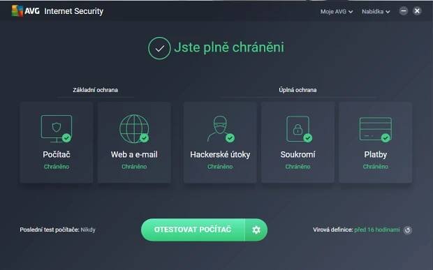 AVG Internet Security 1 lic. 1 rok SN elektronicky