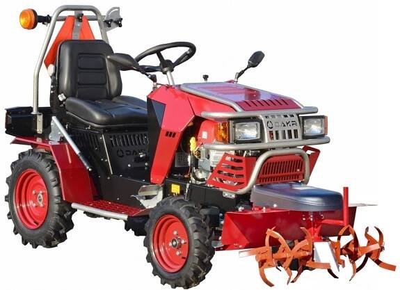 Zahradní traktor Dakr Panter FD-5 2V + rotavátor ROT