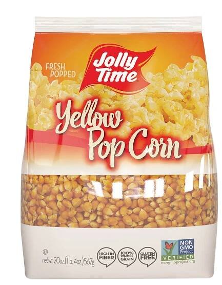 Jolly Time Yellow Popcorn Kernels, 20-oz.