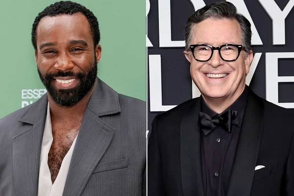 Tramell Tillman Jokes Stephen Colbert Was a 'Pain in the Ass' During His Visit to 'Severance 'Set