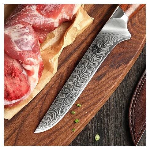 Nůž vykošťovací Dellinger Rose-Wood Damascus 160mm