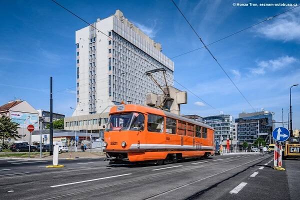 Fotografie ČKD Tatra T3 5521 Dopravní podnik hl. m. Prahy