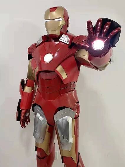 Iron Man bojový oblek - Nositelná celotělová zbroj - Cosplay kostým