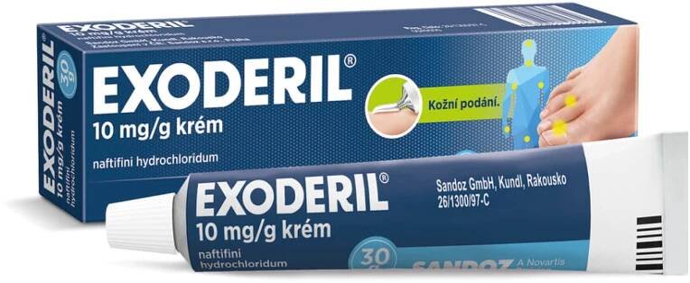 EXODERIL® 10MG/G krém 30G