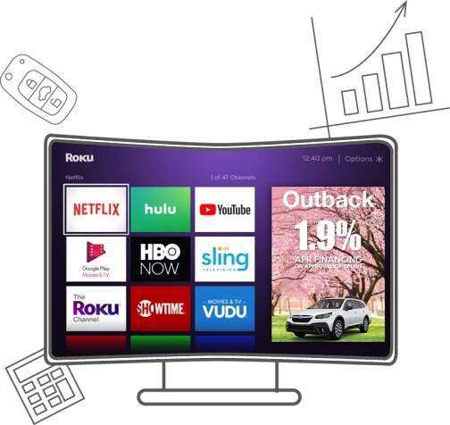 Connected TV Advertising Service