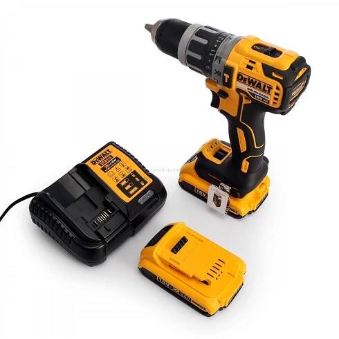 DeWALT DCD796D2 aku příklepová vrtačka 18V 2x2,0Ah - Nářadí Potač