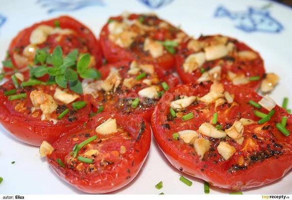 Pečená rajčata recept - TopRecepty.cz