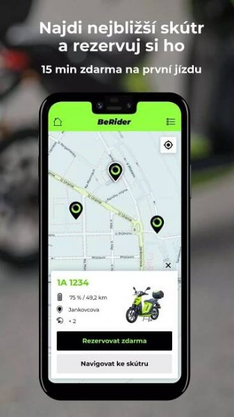 berider pujcte si elektricky skutr 1