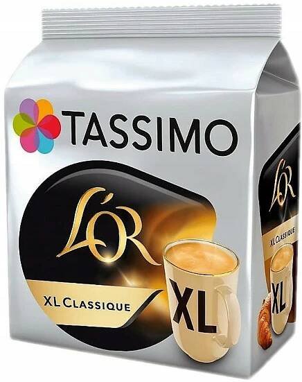 káva TASSIMO Jacobs LOR Classique XL 16 kusů