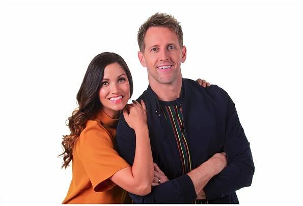 headshot of Kristin & Danny Adams, smiling