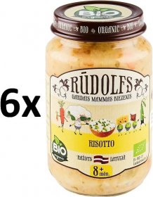 RUDOLFS Bio Pyré zeleninové rizoto - 6x190 g